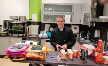 Jochen Schwarz - verantwortlicher Lehrer für das Projekt der PflegBar