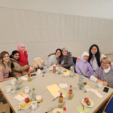 Auszubildende der GPA23ab beim Seminar Humor in der Pflege