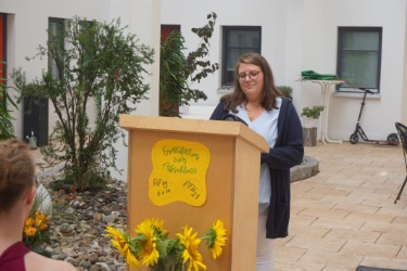 Eva Britting singt Lieder zum Abschluss von Eva Britting
