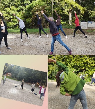 Fotocollage Gesundheitstag Impressionen vom Ausflug