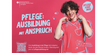 Werbung für die Pflegeausbildung